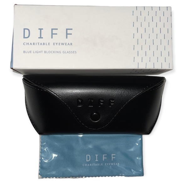 DIFF Cooper Bluelight Glasses Beige Tortoise - Picture 6 of 7